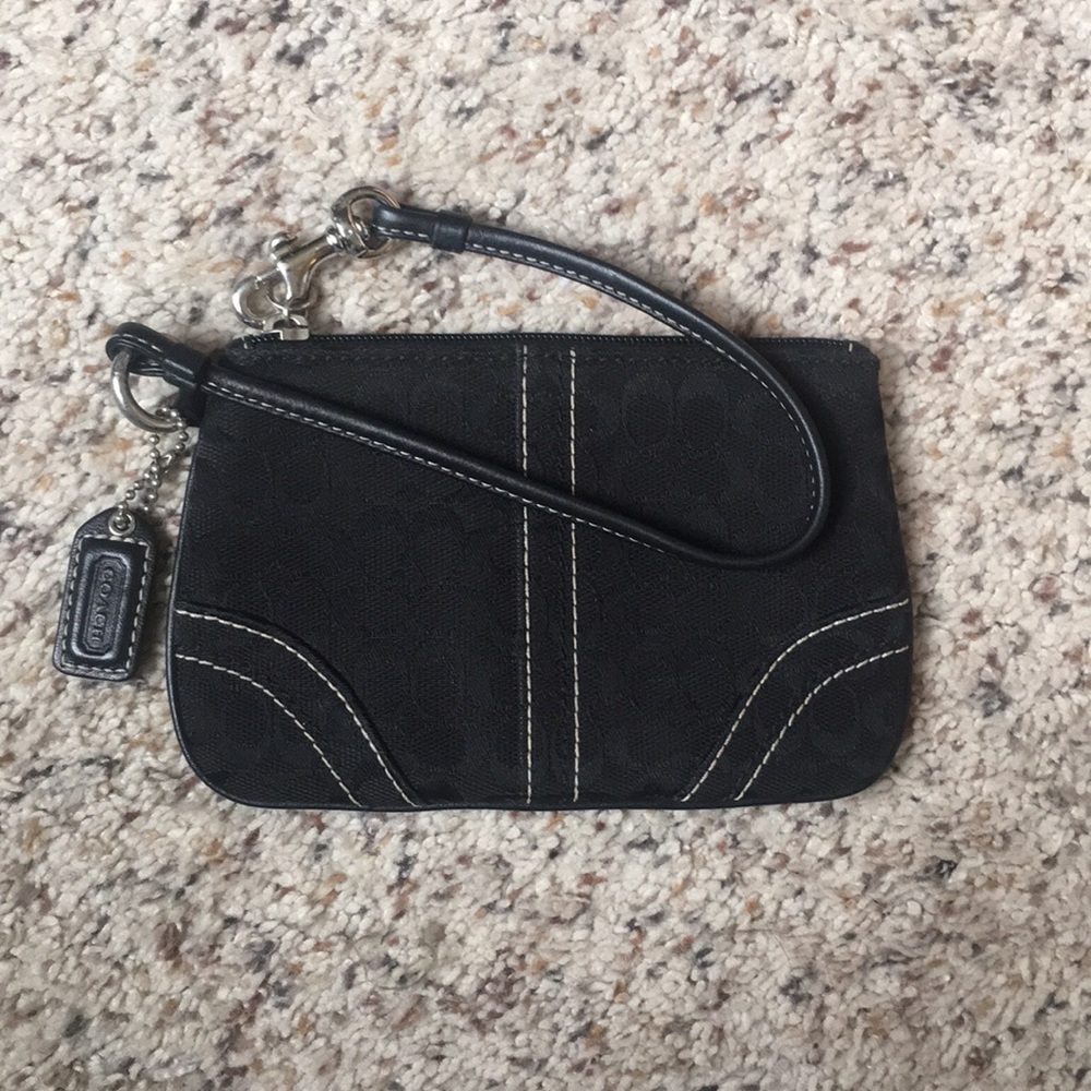 Small Coach Wristlet